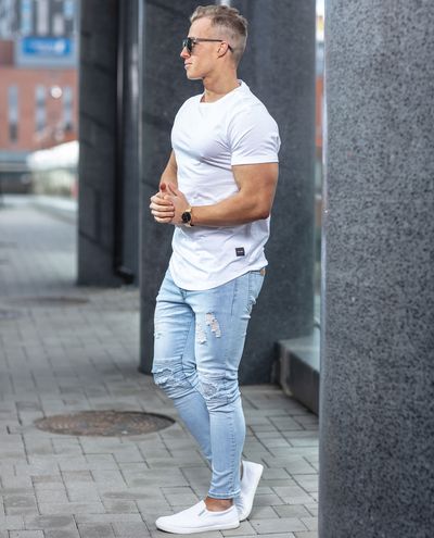 Matt Tee Longy White Only & Sons Matt Tee Longy White Only & Sons