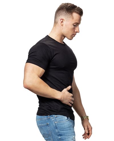 Los Angeles Back Print Black Alan Rust Los Angeles Back Print Black Alan Rust