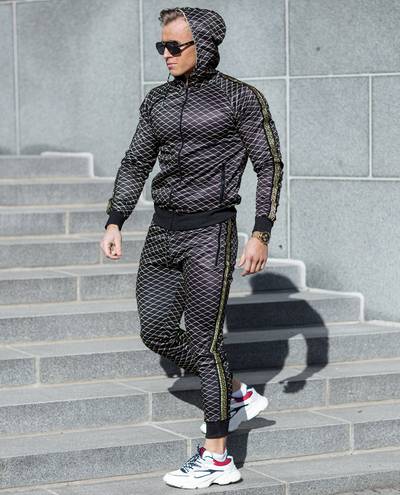 Tracksuit Golden Details Jerone Tracksuit Golden Details Jerone