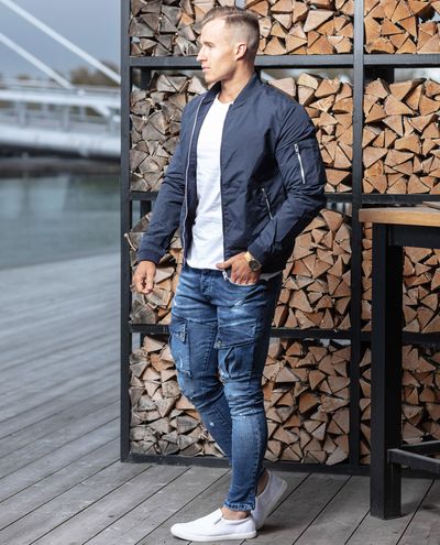 Rush Bomber Navy Jack&Jones