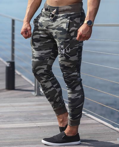 Tyler Sweat Pants Camo Green Peoples Uniform