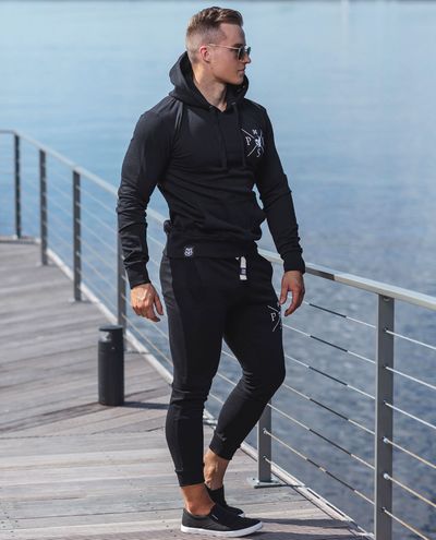 Freddie Hoodie Black Peoples Uniform