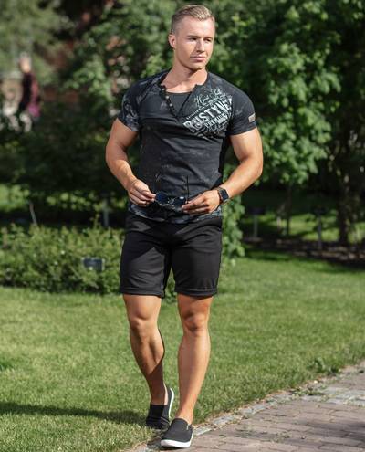 Lifetime T-Shirt Black Rusty Neal