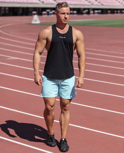 Muscle Tank Top Black ICANIWILL