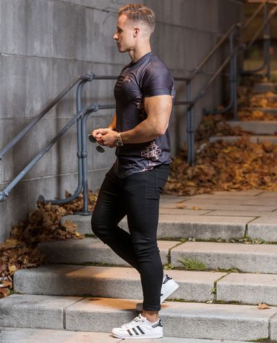 Side Print Black Jerone