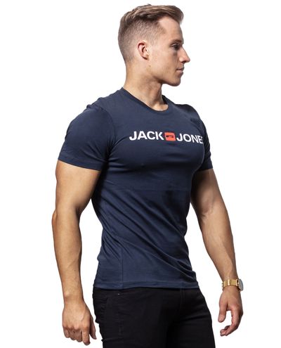 Logo Tee Basic Navy Jack & Jones