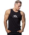 Basic Logo Tank Black Alpha Industries