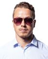 Adrian Red Sunglasses Jerone