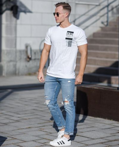 Obvious Looser T-Shrit White Adam Walker
