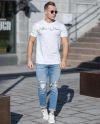 Logo T-Shirt White Adam Walker