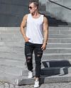 Steen White Tank Brandit