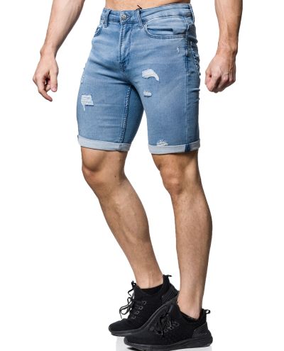 Siniset Joustavat Farkkushortsit Only & Sons