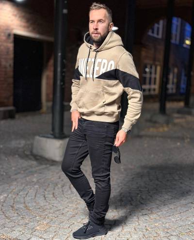 Randy Sweat Hood Crockery Jack & Jones