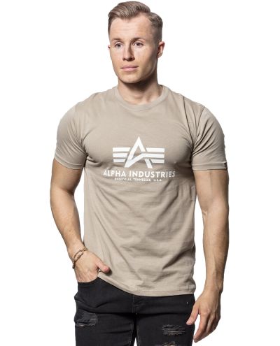 Basic T-Shirt Sand Alpha Industries