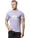 Basic T-Shirt Violet Alpha Industries