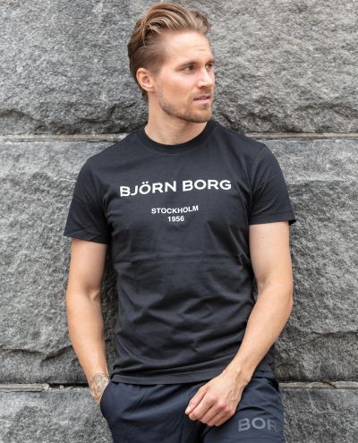 Logo T-Shirt Black Björn Borg