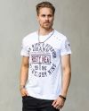 Born With A Purpose White T-Shirt Rusty Neal