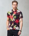 Summer Viscose Shirt Flower Zayne Paris