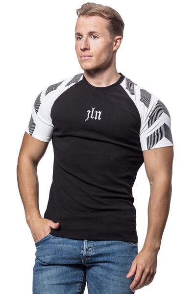 John Structured T-Shirt Black Jerone
