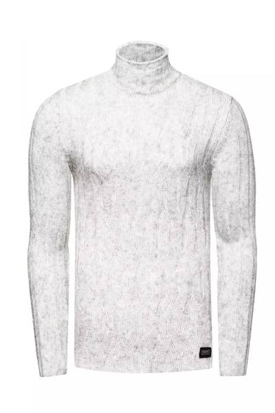 Gray Knit With Collar Rusty Neal Gray Knit With Collar Rusty Neal