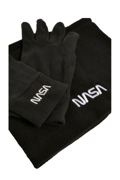 Nasa Fleece Setti Hanskat ja Tuubihuivi Mister Tee
