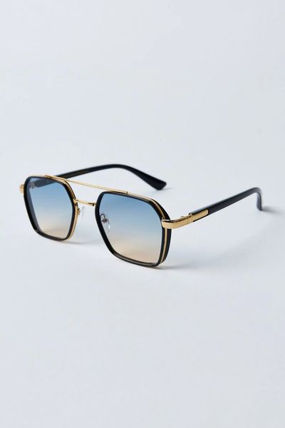 Trendy Sunglasses Blue FRILIVIN