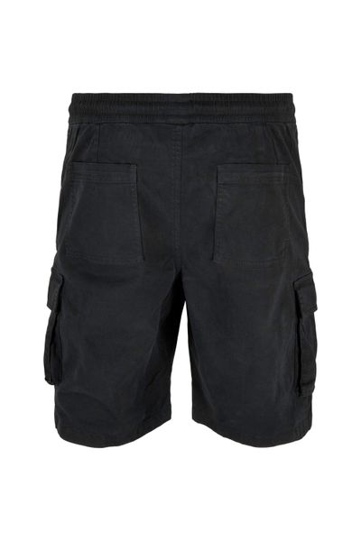 Mustat joustavat reisitaskushortsit Urban Classics