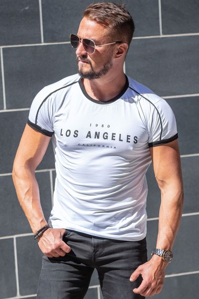 Los Angeles White T-Shirt Jerone