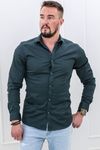 Tummanvihreä premium kauluspaita JACK&JONES