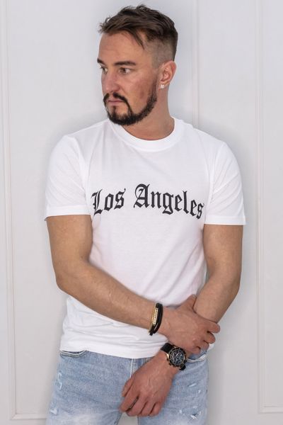 Los Angeles valkoinen  t-paita  Mister Tee