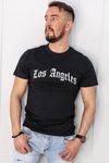 Los Angeles musta t-paita  Mister Tee