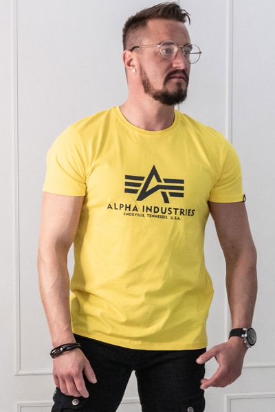 Basic T-Shirt Empire Yellow Alpha Industries