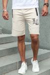LA beiget collegeshortsit vetoketjutaskuilla JERONE