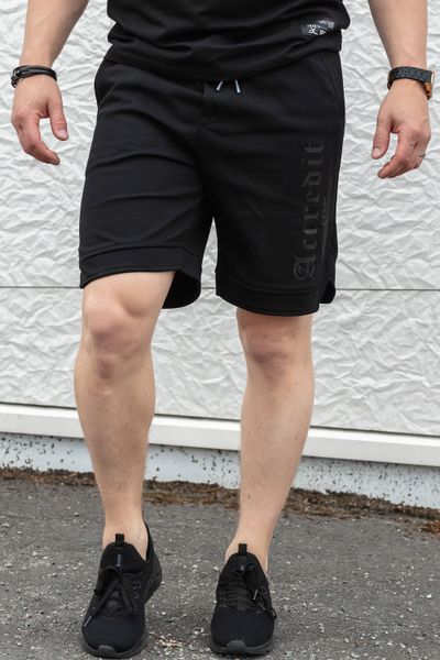Accredit mustat collegeshortsit JERONE Accredit mustat collegeshortsit JERONE