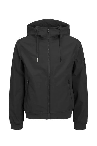 Musta Softshell Takki Jack & Jones Musta Softshell Takki Jack & Jones