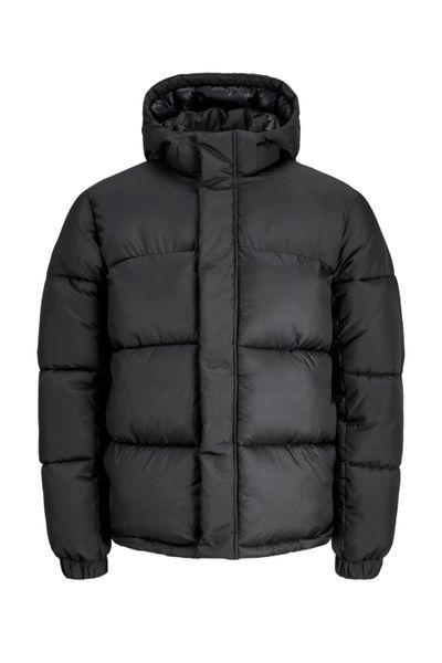 Union Puffer musta takki Jack & Jones