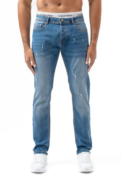 Gregory Mid Blue Jeans L32 Jerone