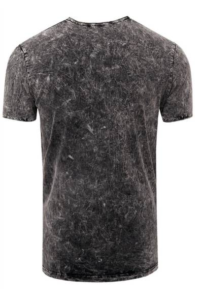 Musta pesty t-paita printillä RUSTY NEAL