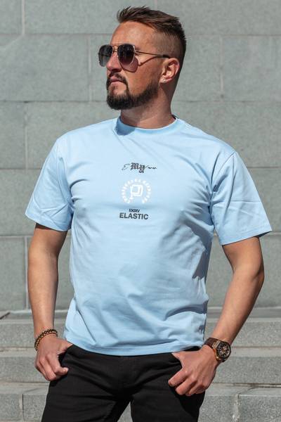 Loose Blue T-Shirt Gisell JERONE