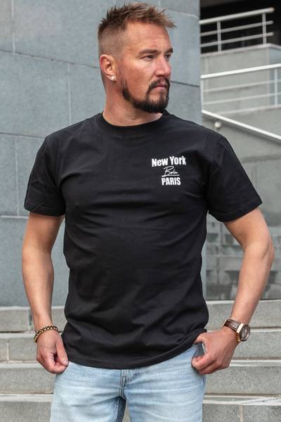 Cities T-Shirt Black JERONE
