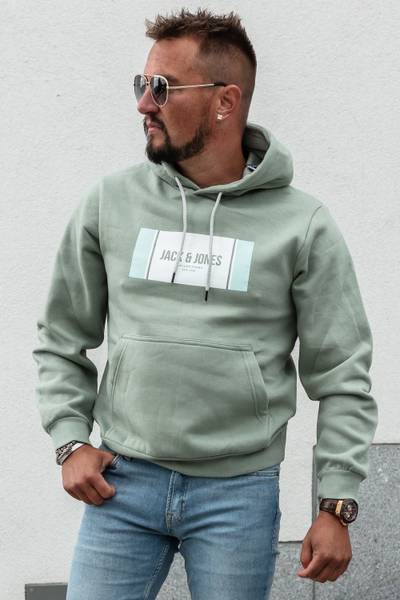 Hayato Green Hoodie Jack&Jones Hayato Green Hoodie Jack&Jones