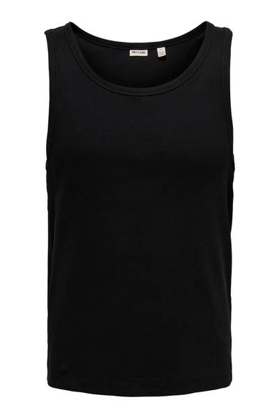 Tanner Tank Top Black ONLY&SONS