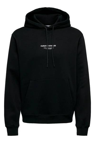 Curated musta huppari ONLY&SONS