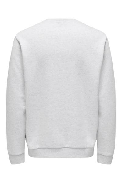Ceres Melange Gray College Shirt Only & Sons