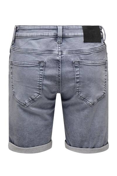 Harmaat farkkushortsit PLY ONLY&SONS