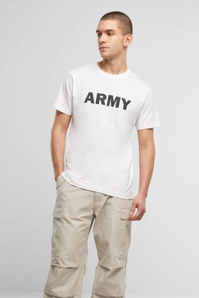 Army T-Shirt White BRANDIT