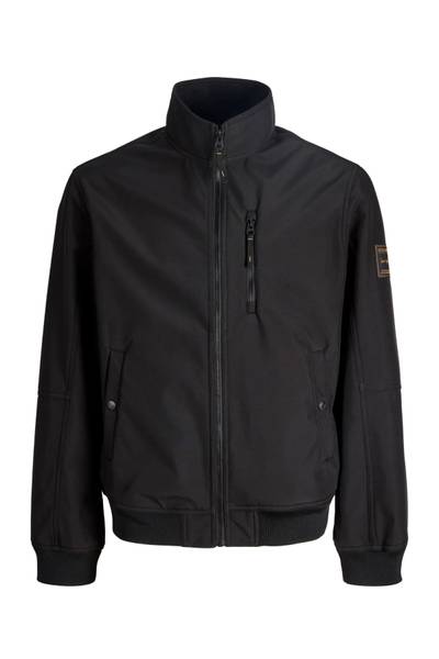 Parker Softshell Bomber musta JACK&JONES Parker Softshell Bomber musta JACK&JONES