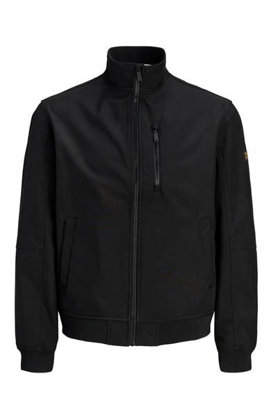 Liam musta softshell bombertakki JACK&JONES