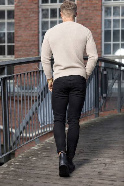 Mason beige neulepaita JACK&JONES Mason beige neulepaita JACK&JONES