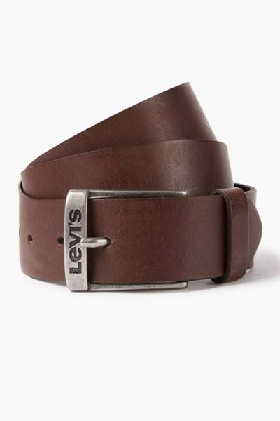 Ruskea miesten nahkavyö LEVI'S